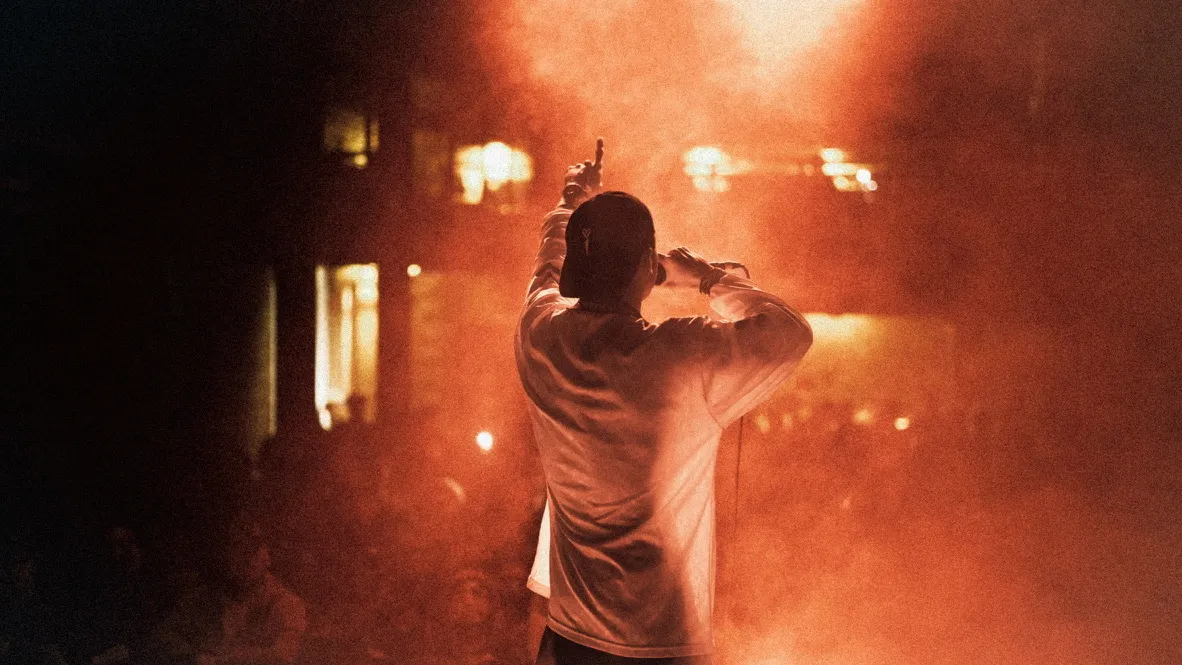 Shows — foto de Ariel Paredes con Joaqo Lia