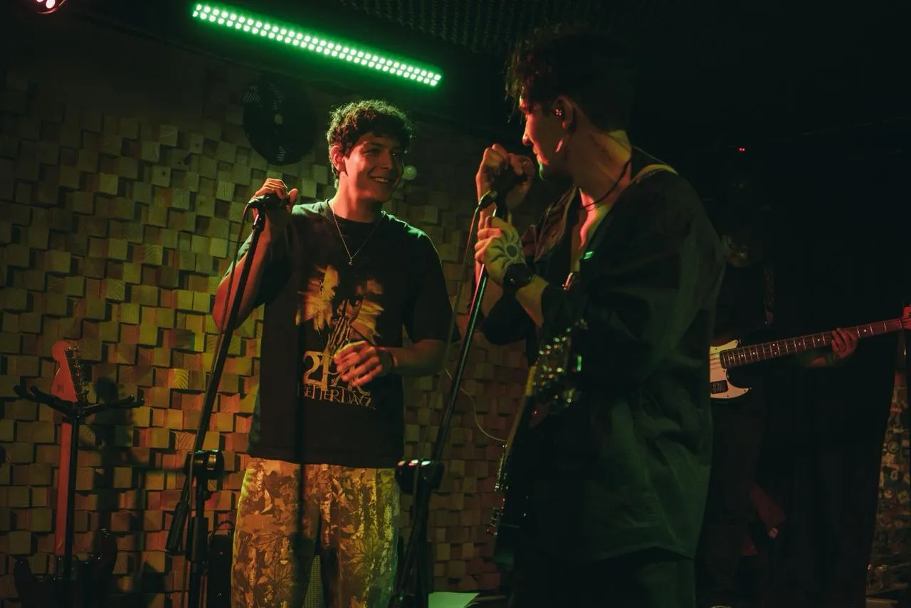 Central Sun artists on stage