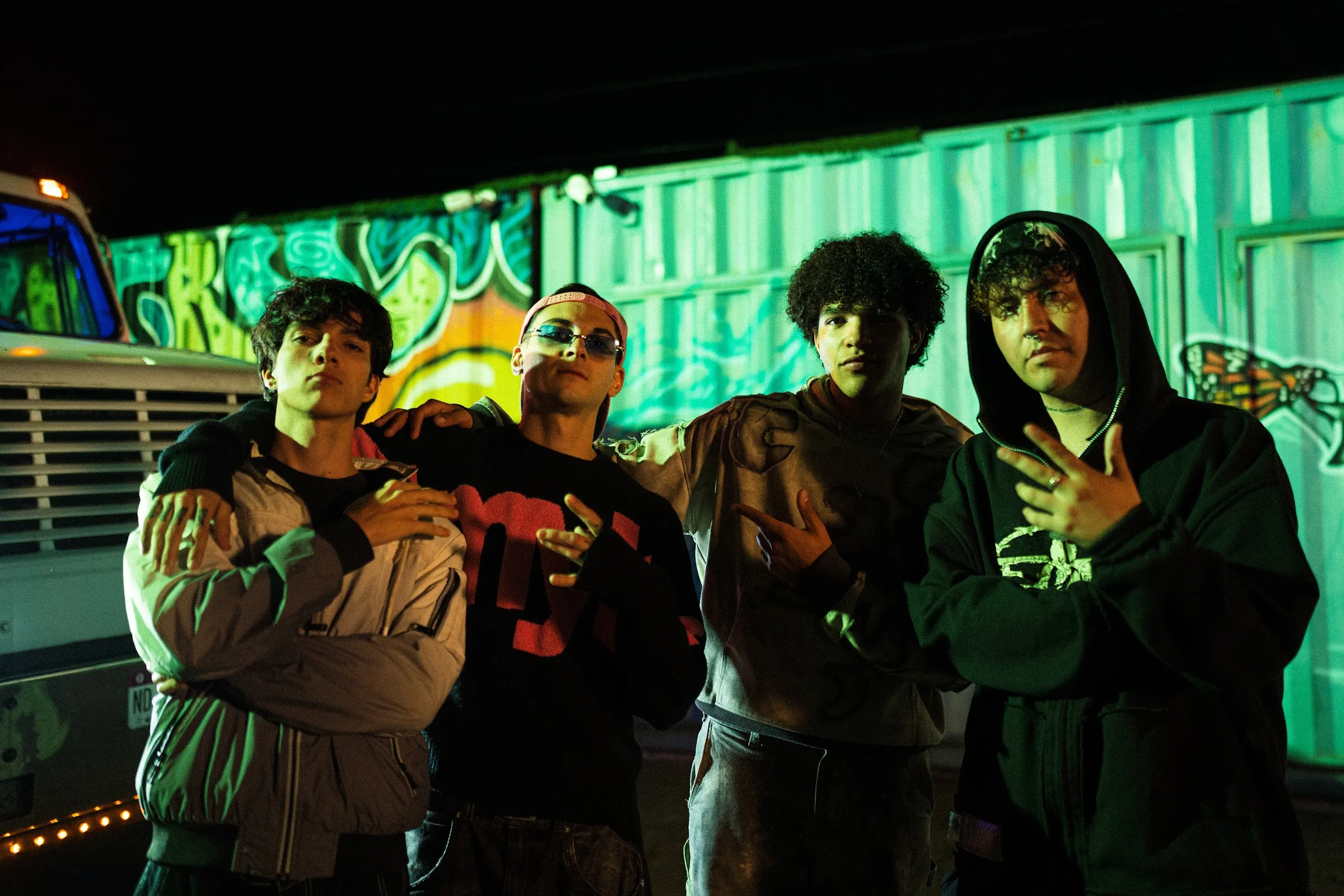 The Central Sun crew at night
